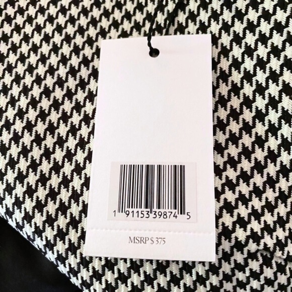 NEW Jason Wu Houndstooth Wrap Dress Medium - Picture 12 of 14